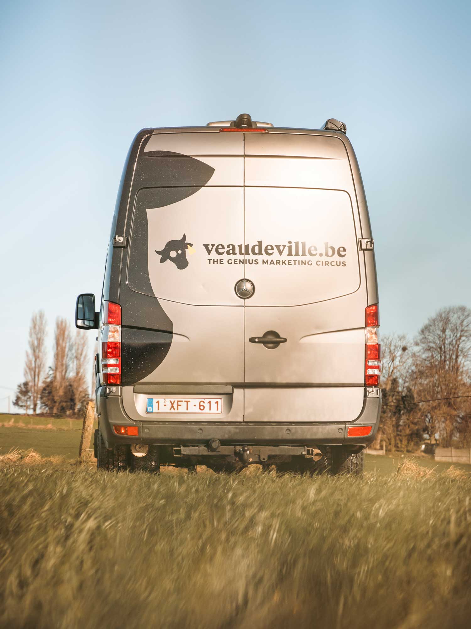 Blog Set Trailer Camionette bestickerd wrapping Veaudeville Marketing