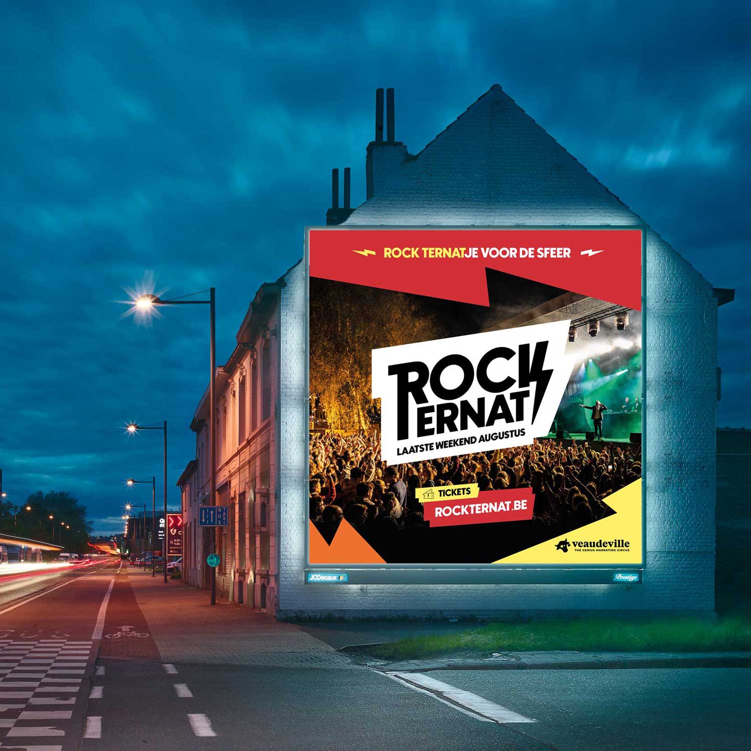 Rock Ternat Rebranding Grafisch ontwerp Webdesign | Veaudeville Marketing