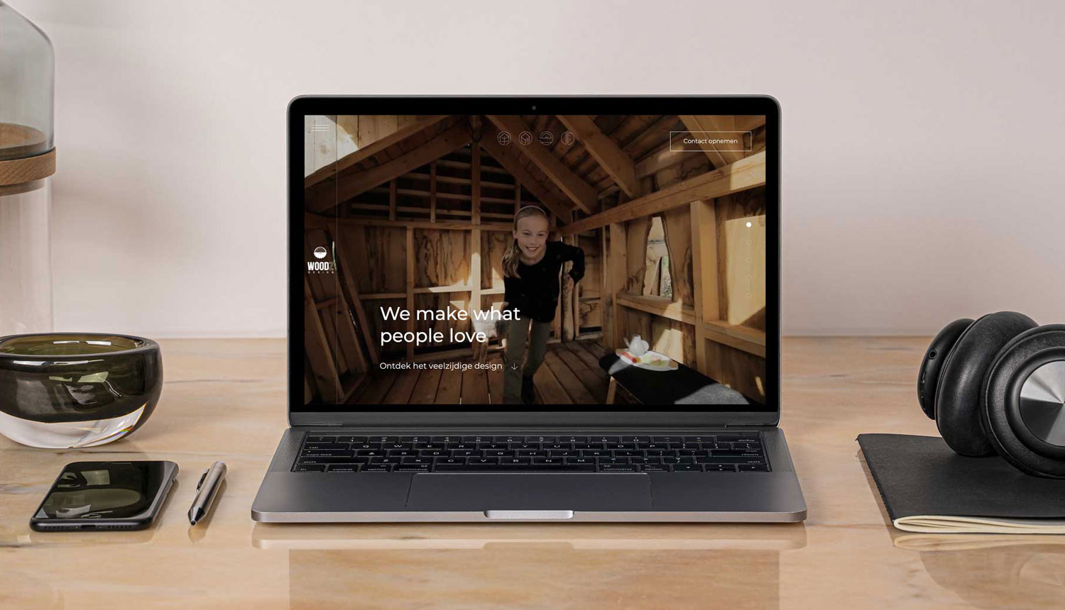 Woodz Design | Webdesign | Veaudeville Marketing
